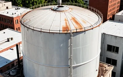 Reservatórios de água contaminados